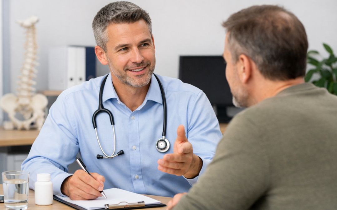 healthcare professional patient consultation alcohol