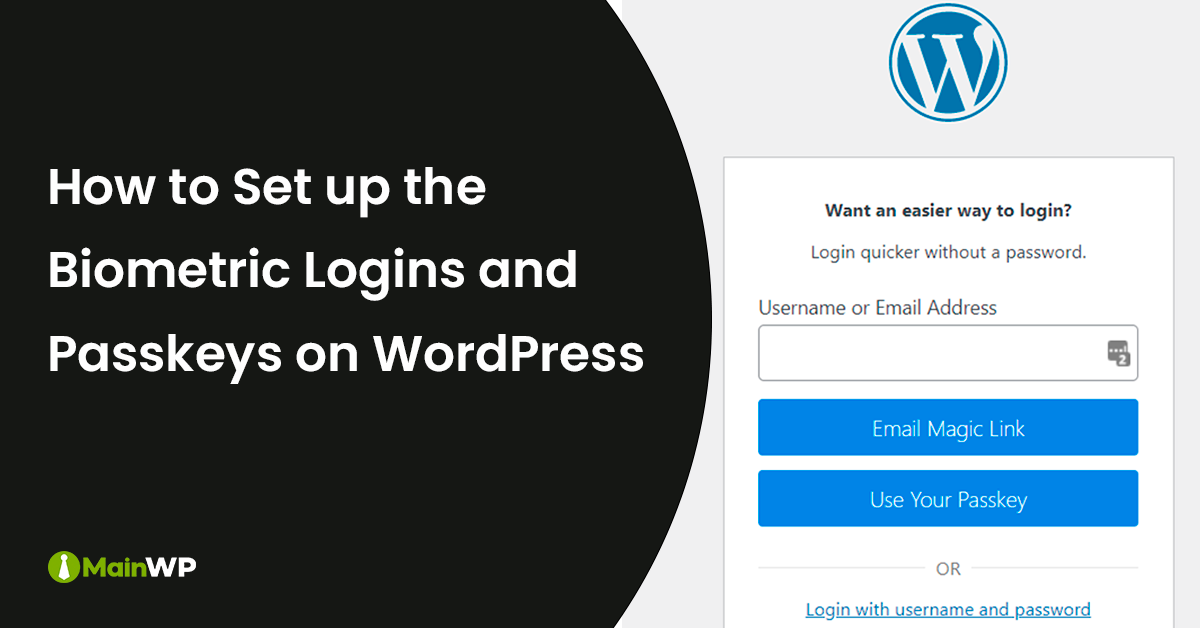 passkeys biometric login