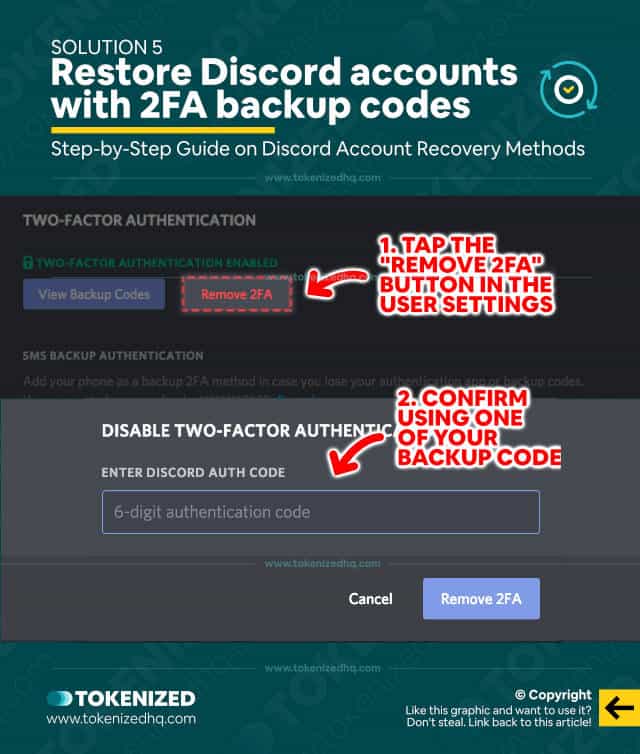 backup codes recovery