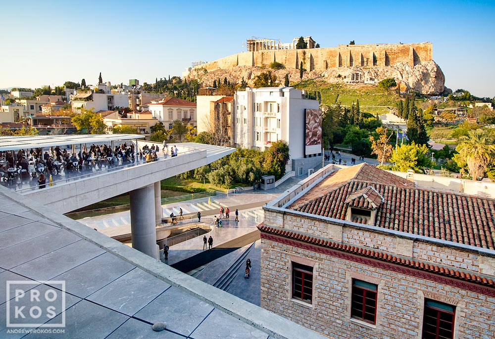 Acropolis Museum terrace view