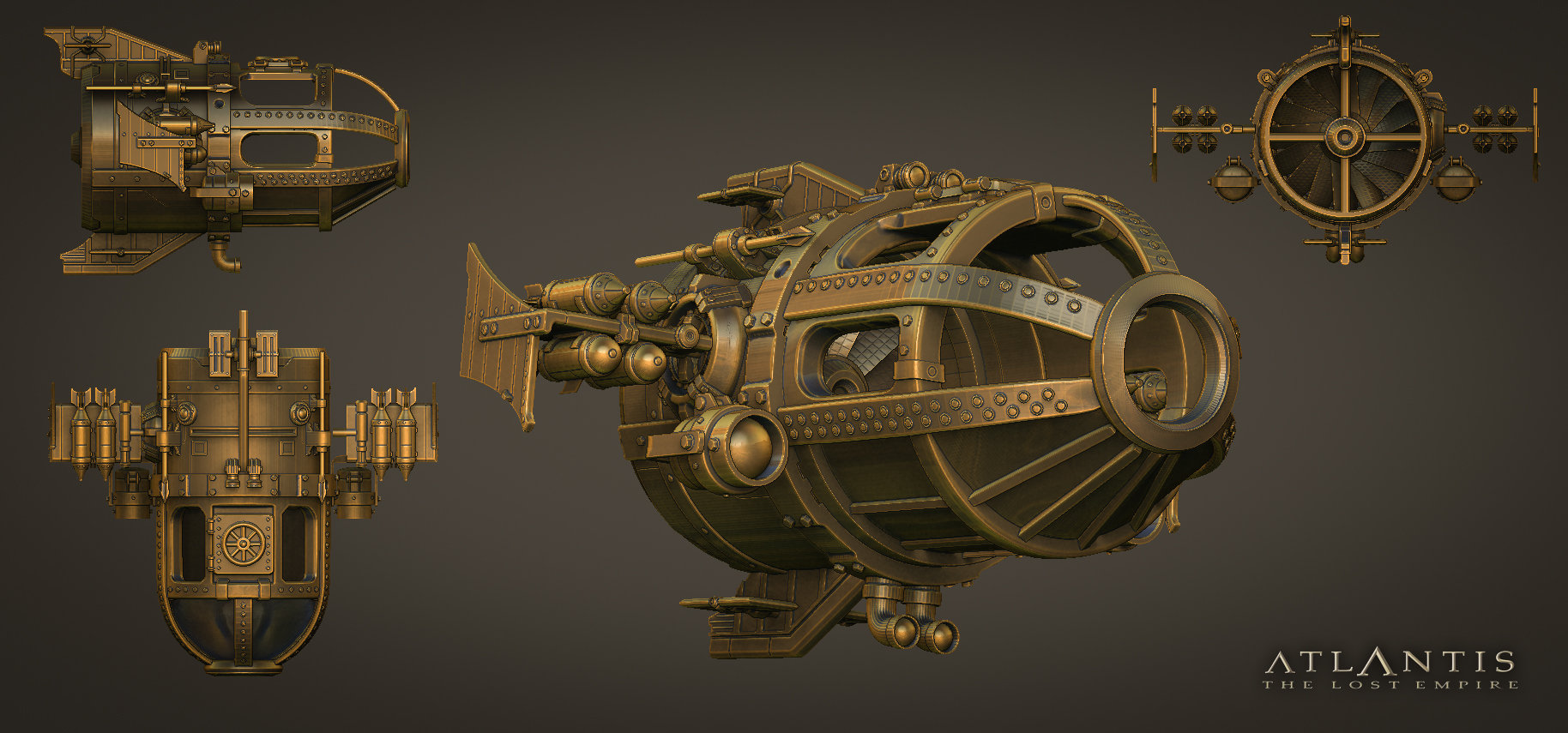 Atlantis film submarine design analysis