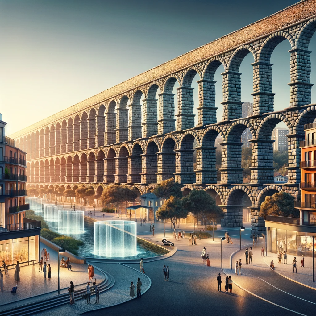 Aqueducts and Urban Development