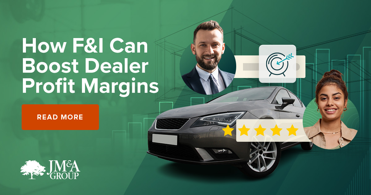 Dealership profit margins