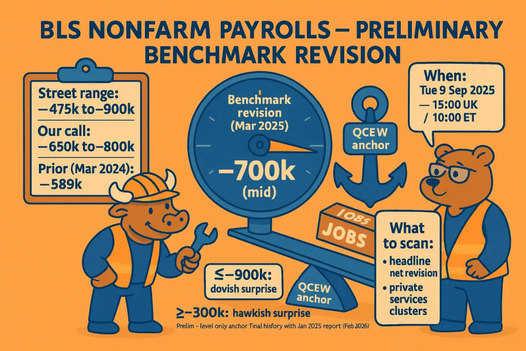 BLS benchmark revision 2025