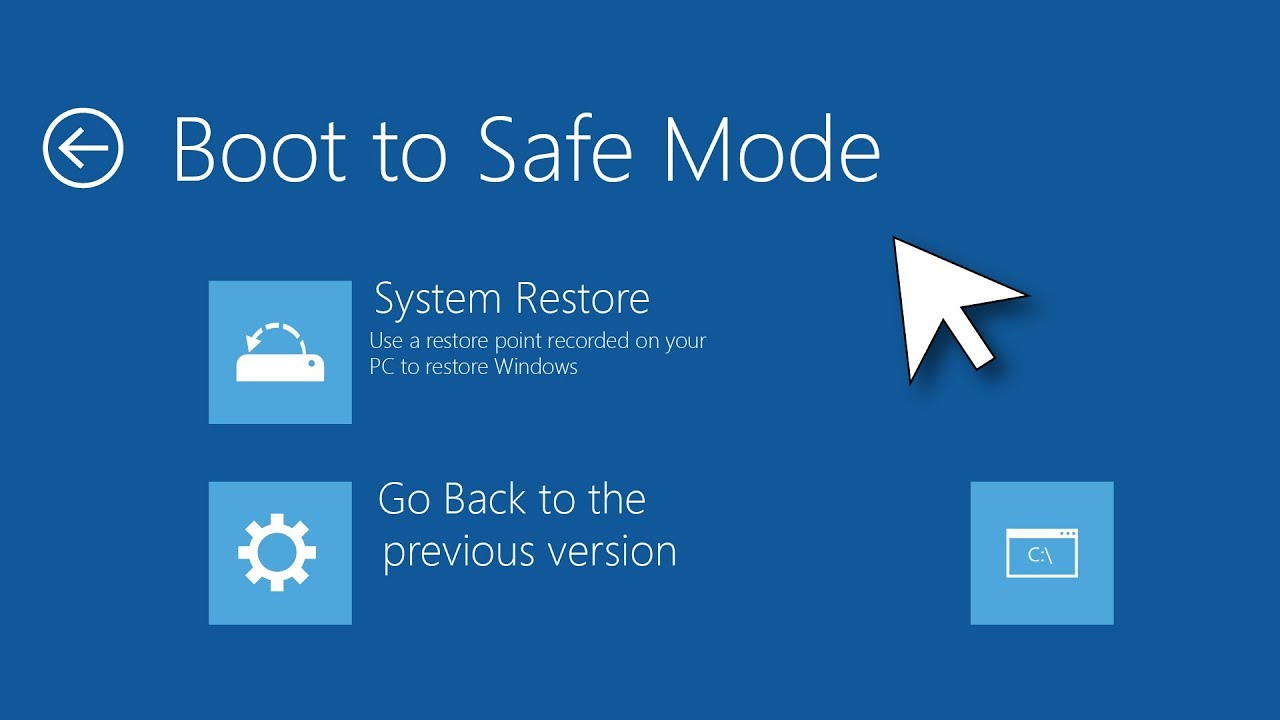 Windows Safe Mode boot