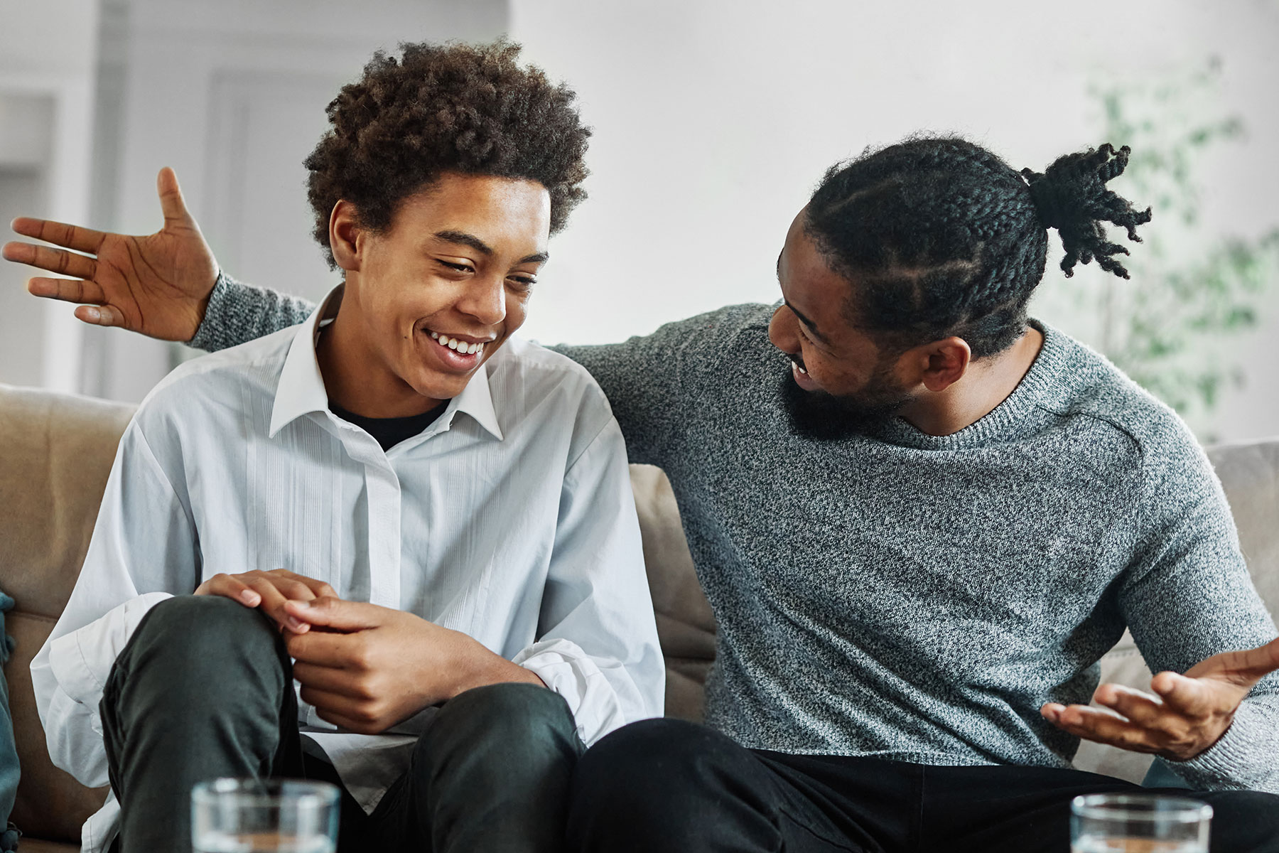 parent teen conversation
