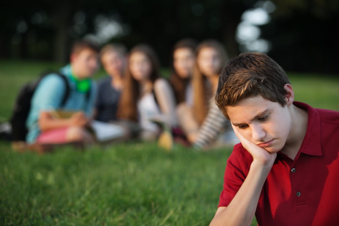 teen boy sad rejection