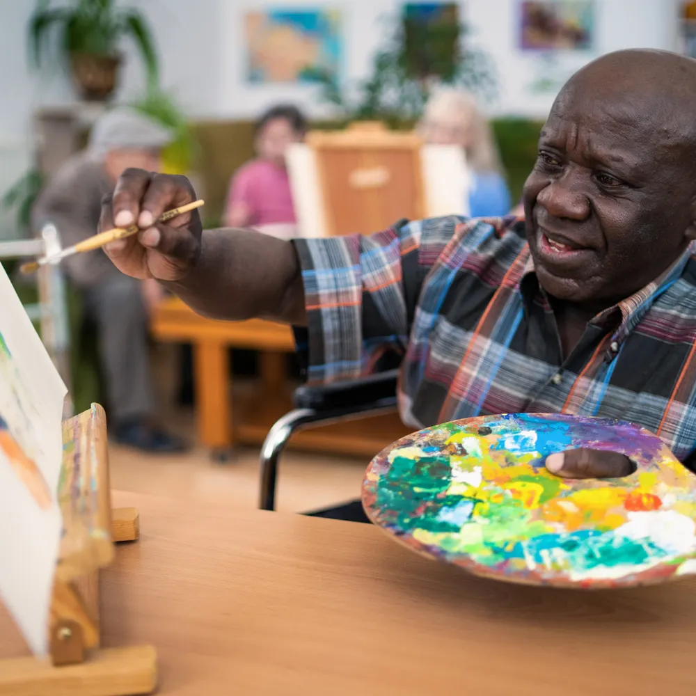 art therapy dementia caregiver