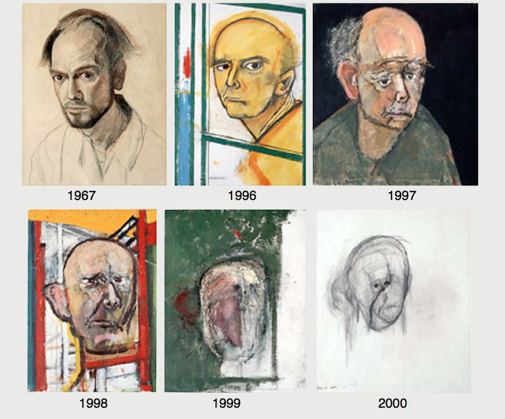 visual changes dementia paintings