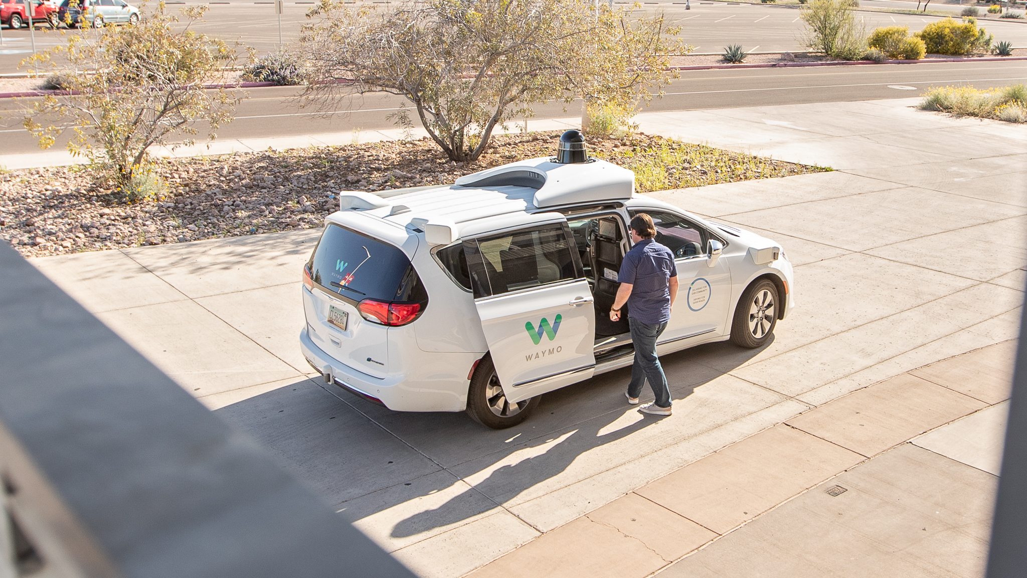 remote human operator Waymo