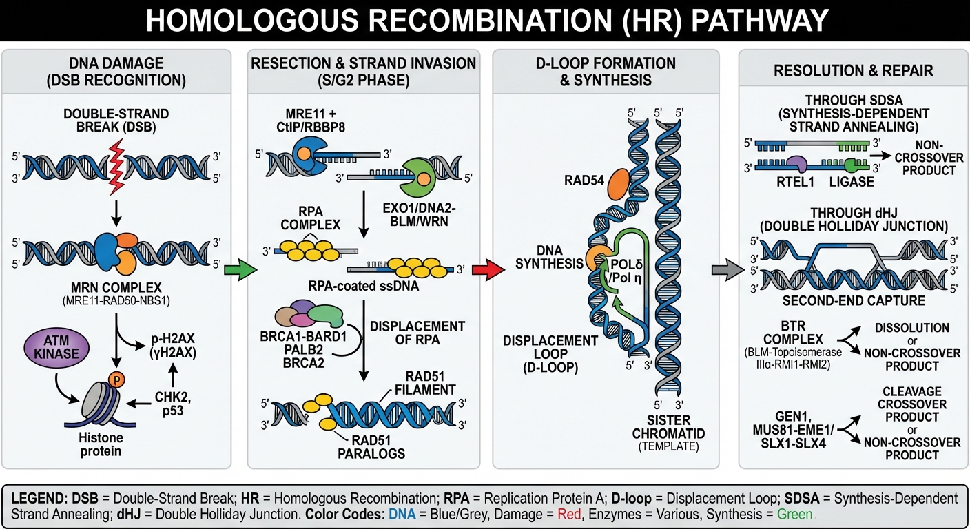 Homologous recombination repair