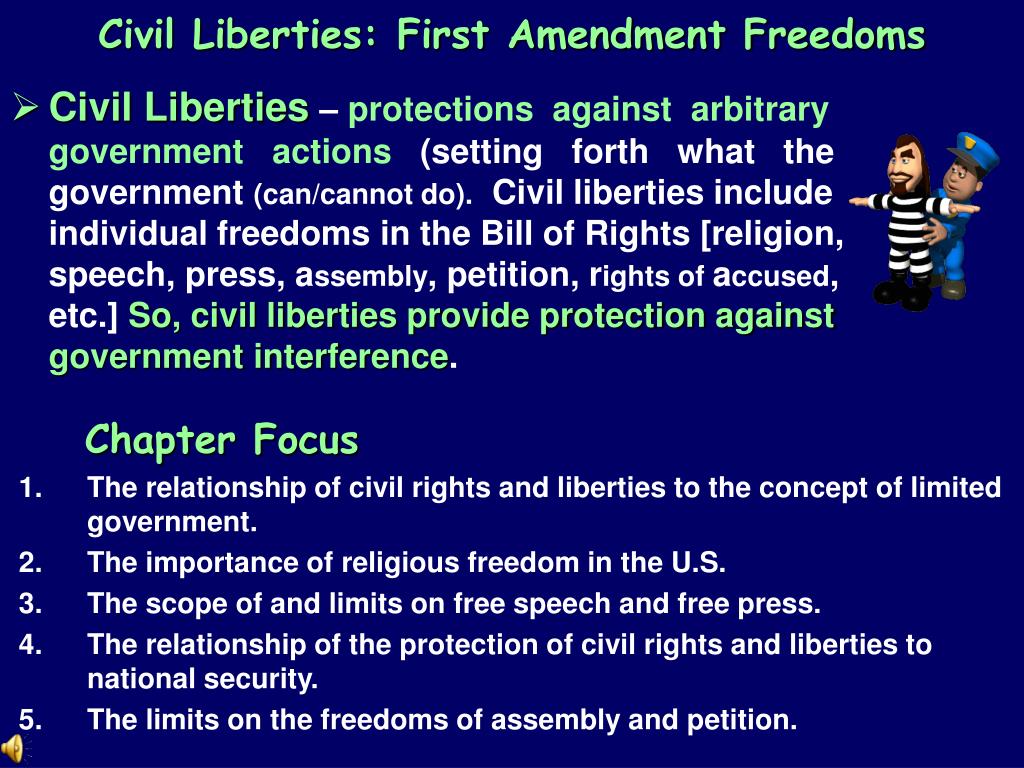 First Amendment civil liberties