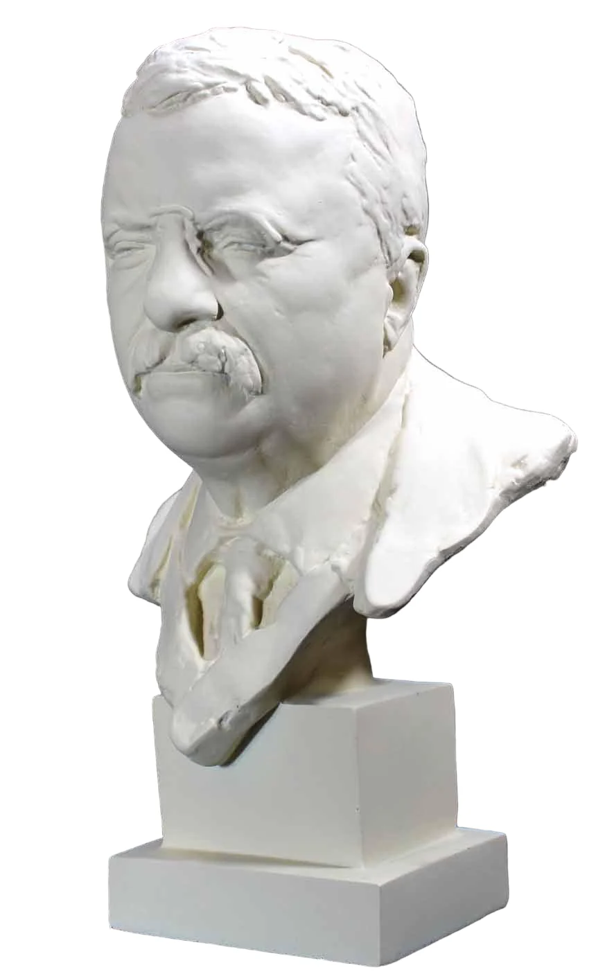 historic leader bust statue