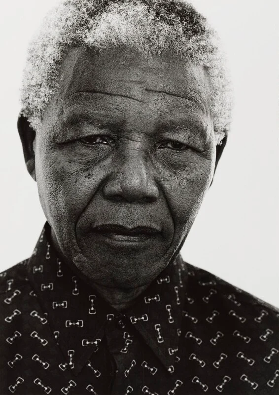 Nelson Mandela portrait