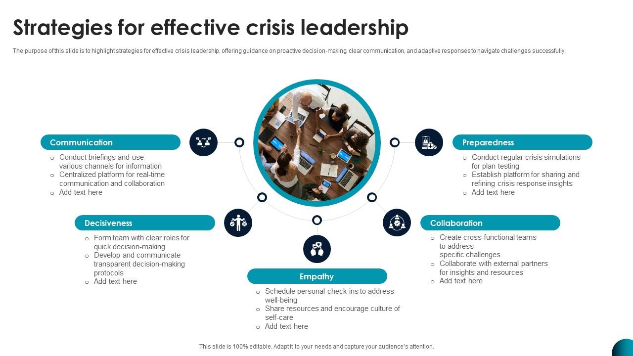 crisis leadership example