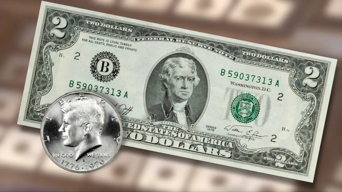$2 bill physical cash