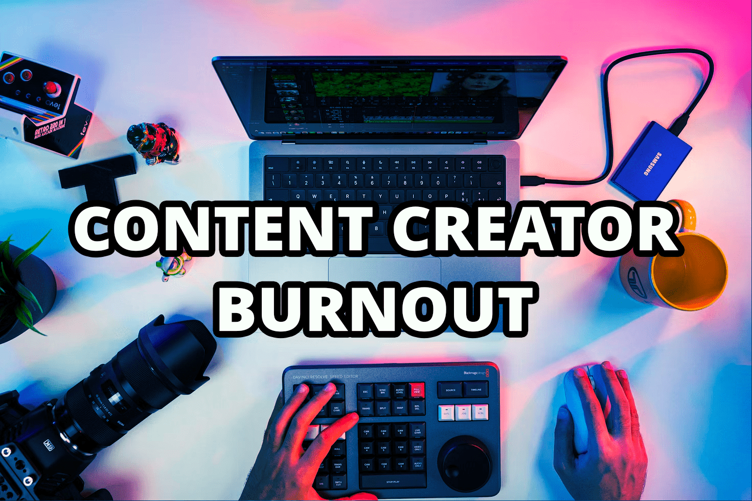 content creator burnout