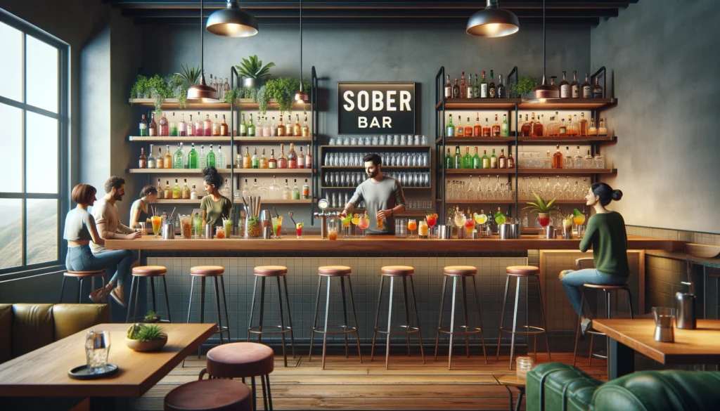 non alcoholic cocktail bar