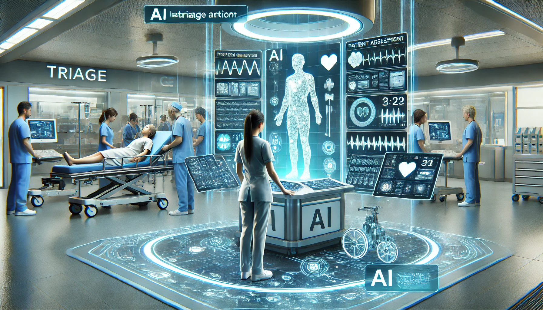 Healthcare AI triage nurses