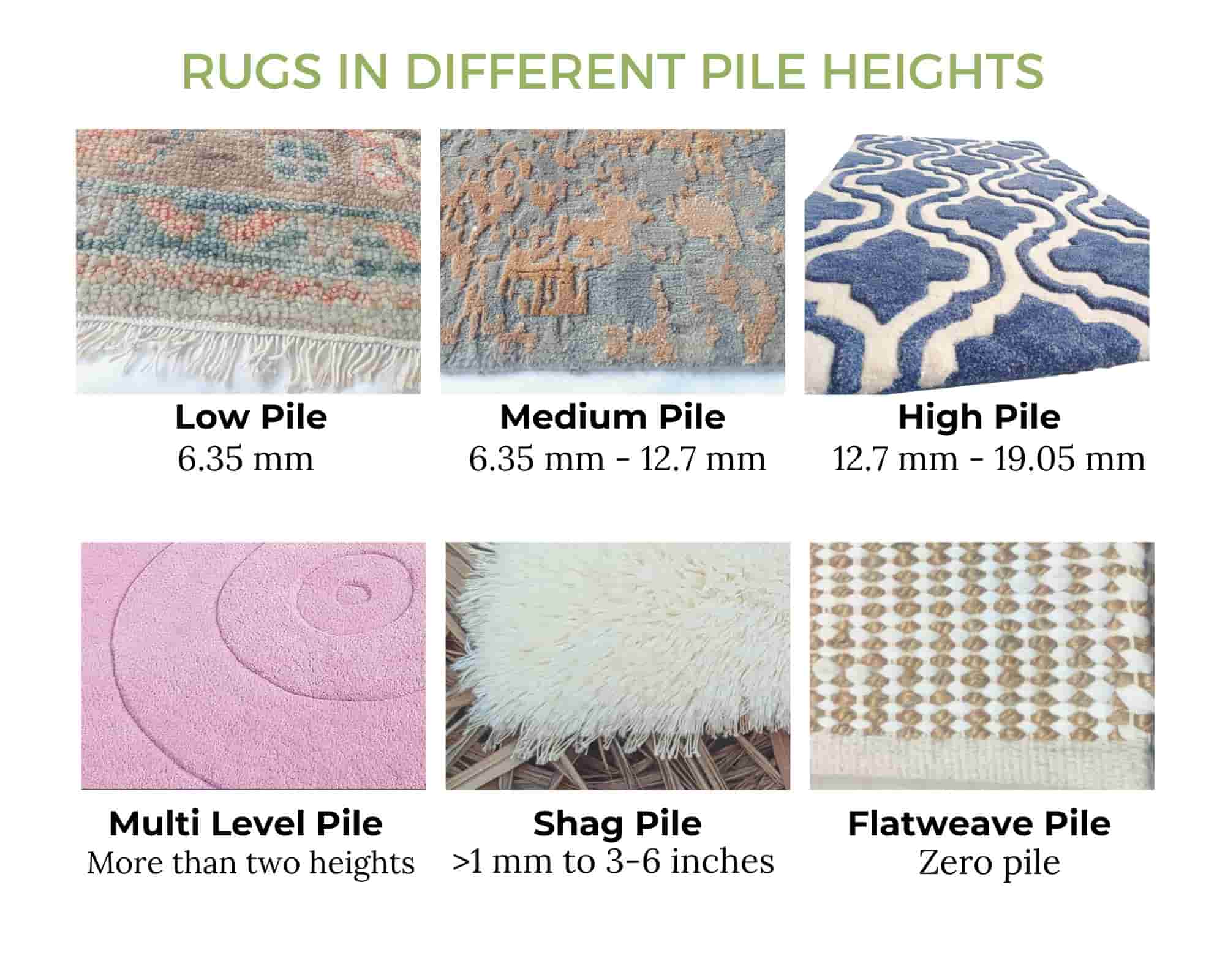 carpet pile height variation