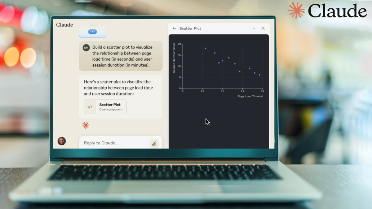 Claude AI assistant interface