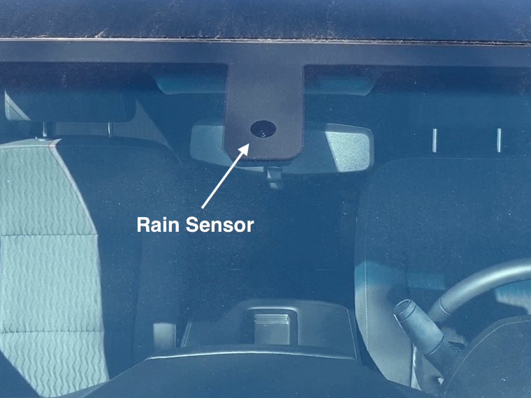 car rain sensor installation