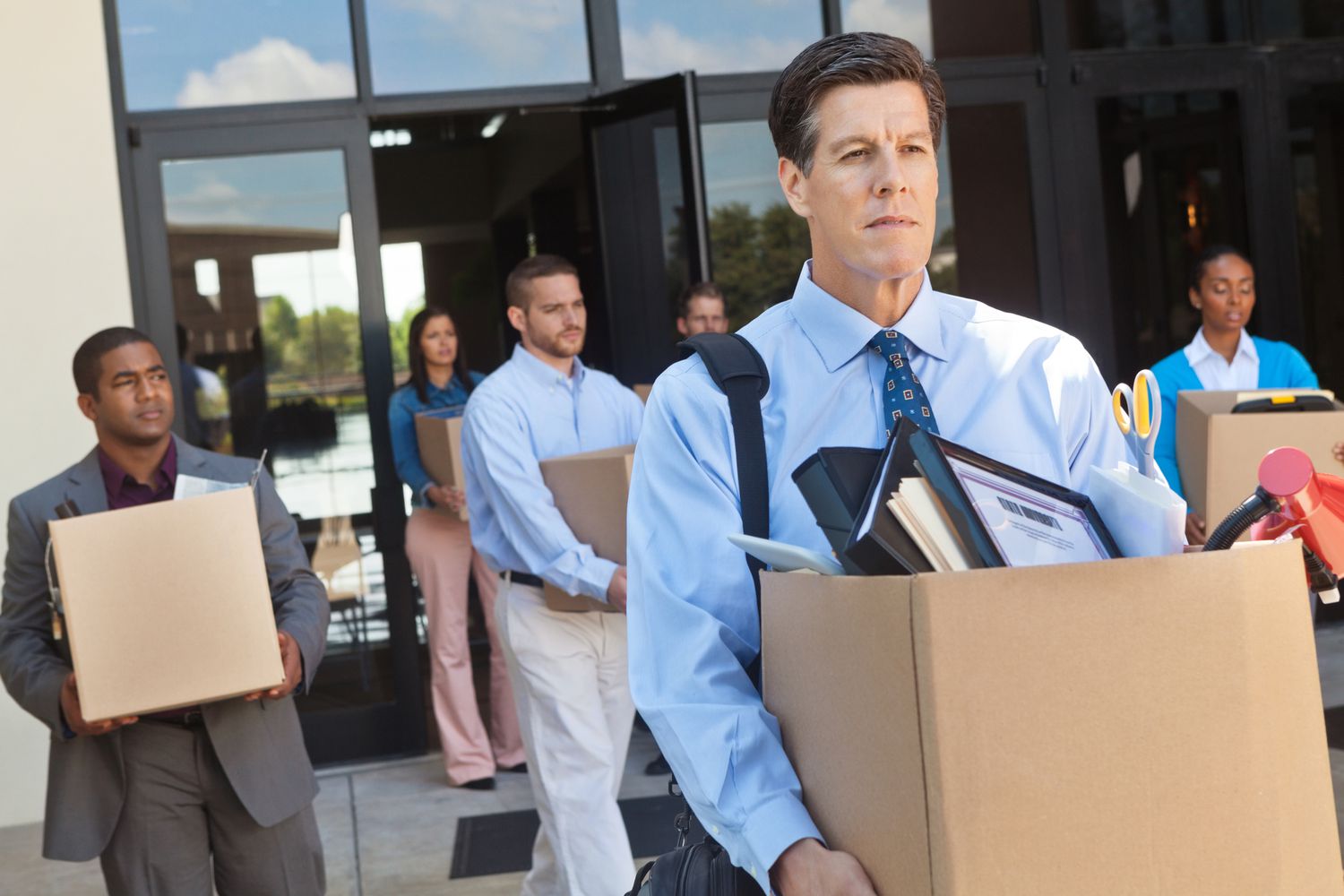 laid off employees emotional