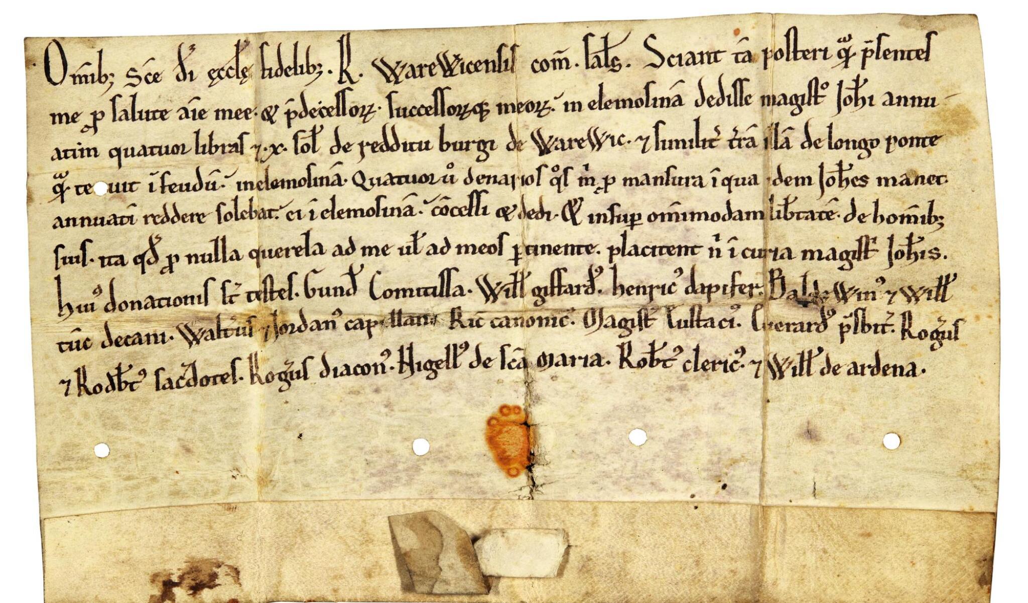 feudal grant land charter