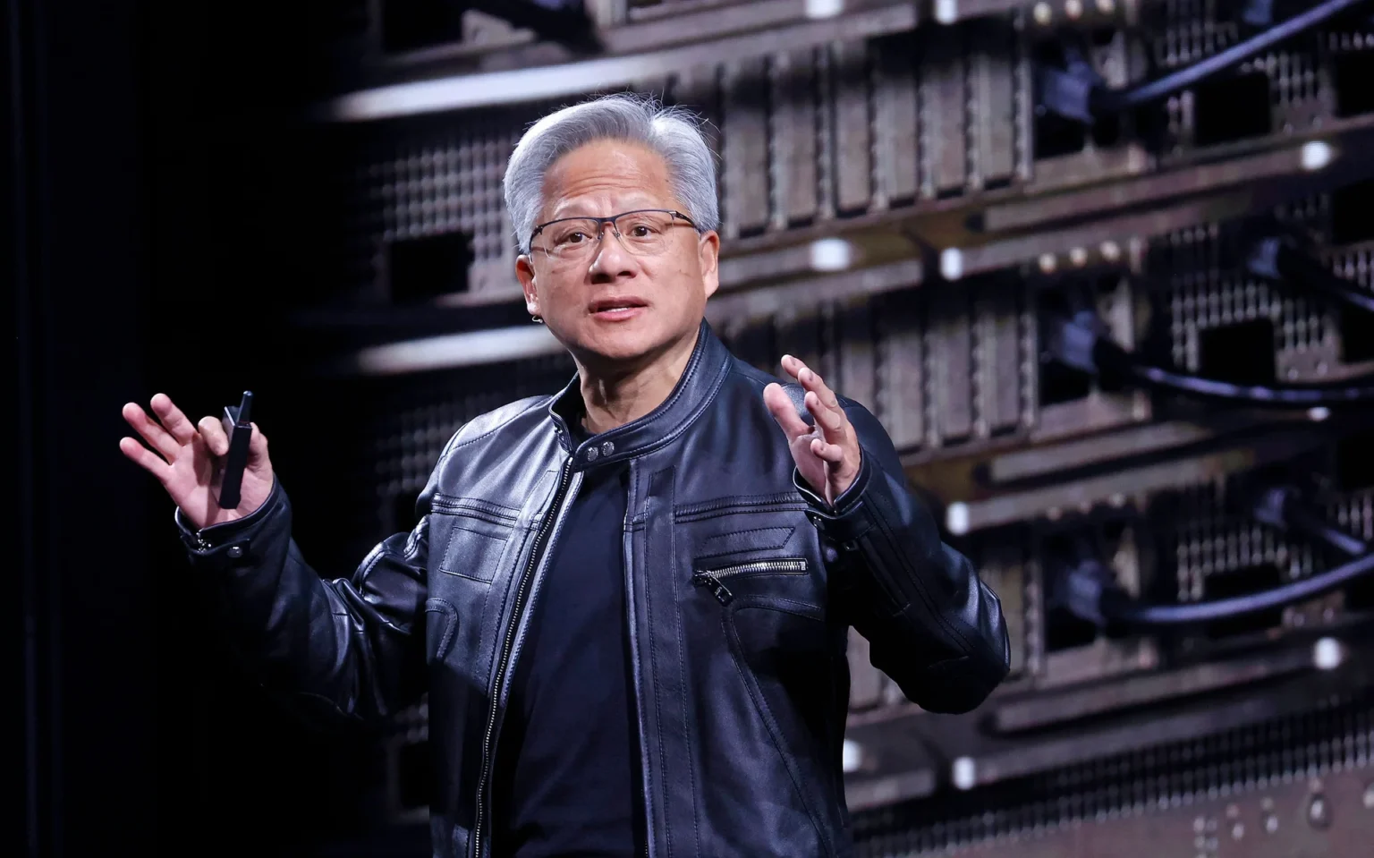 Jensen Huang portrait