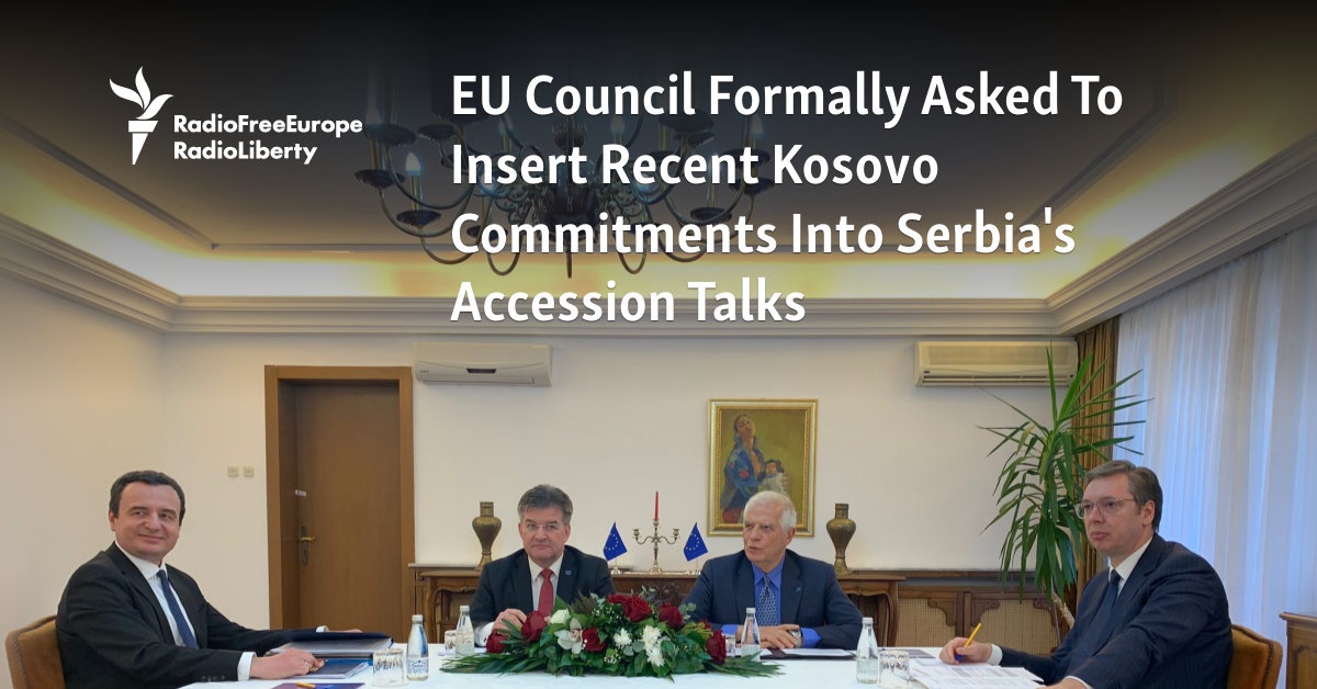 EU accession Serbia Kosovo