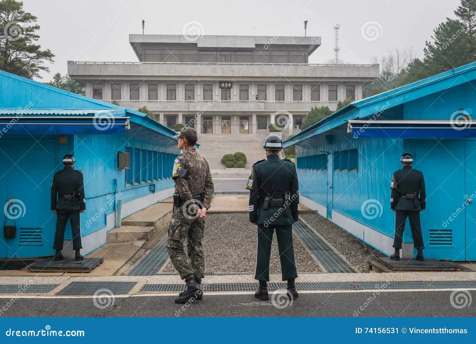 South Korean DMZ border guards