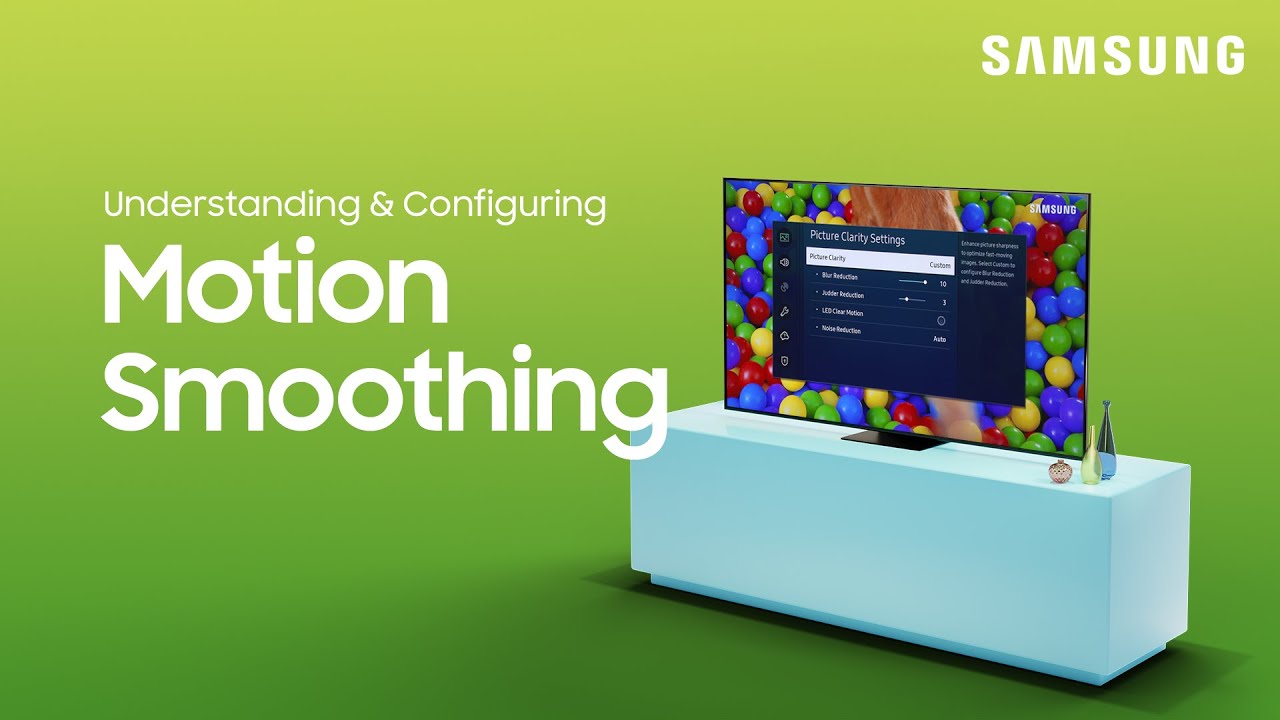 motion smoothing on TV