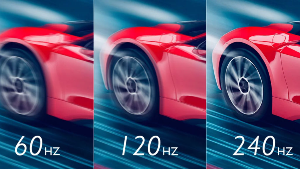 refresh rate 120Hz display