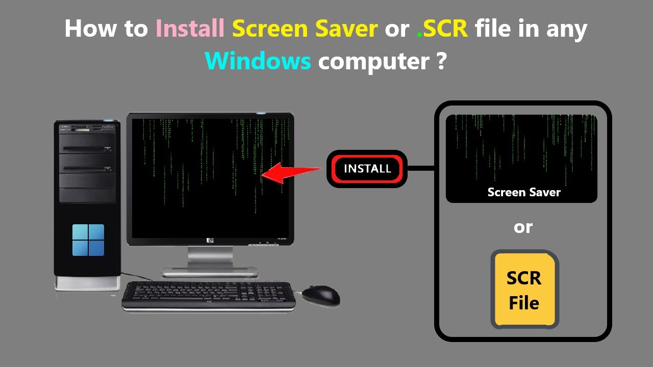 .scr file screensaver