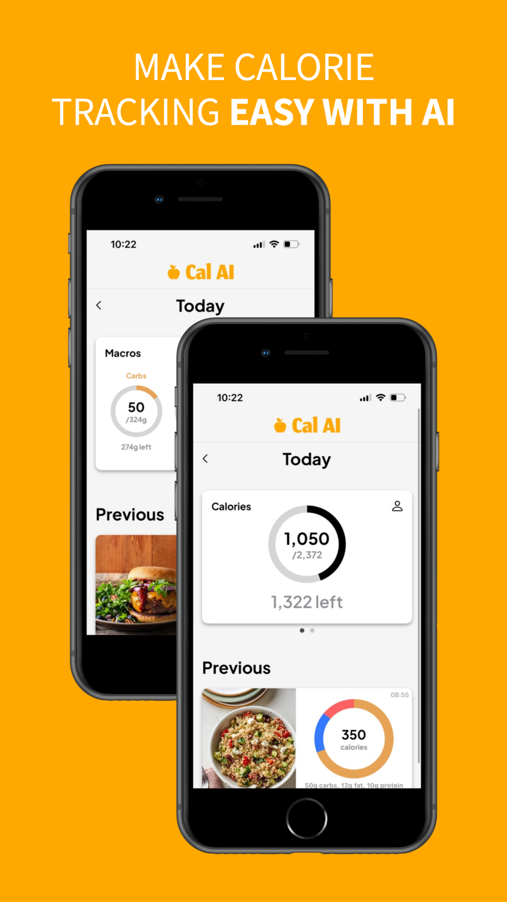AI calorie tracking app