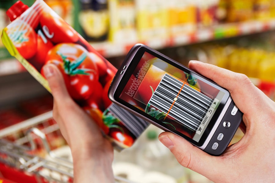 barcode scanning food