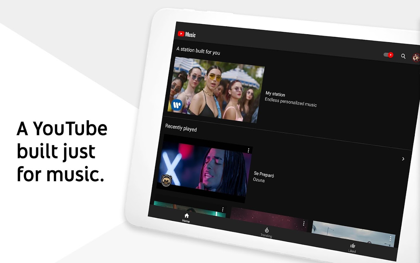 YouTube Music app