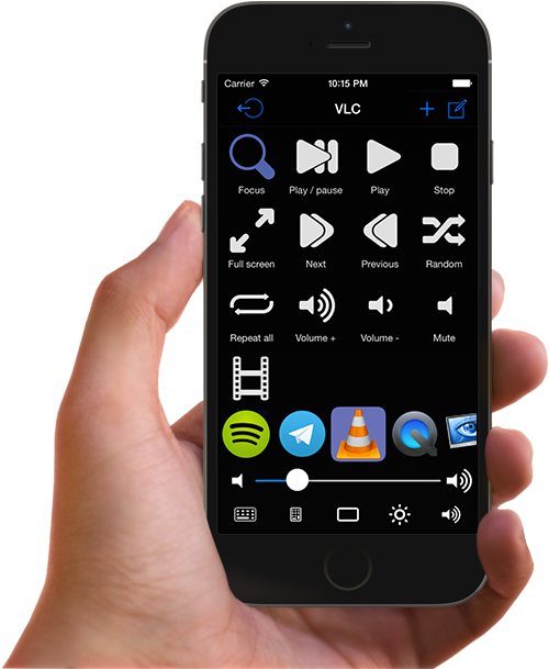 mobile media controls