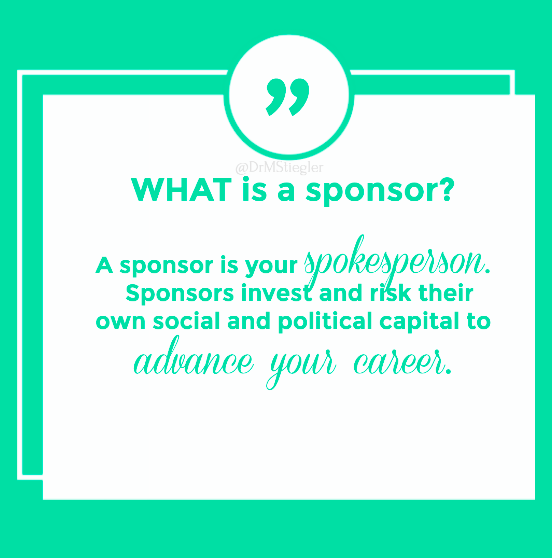 sponsorship career advancement
