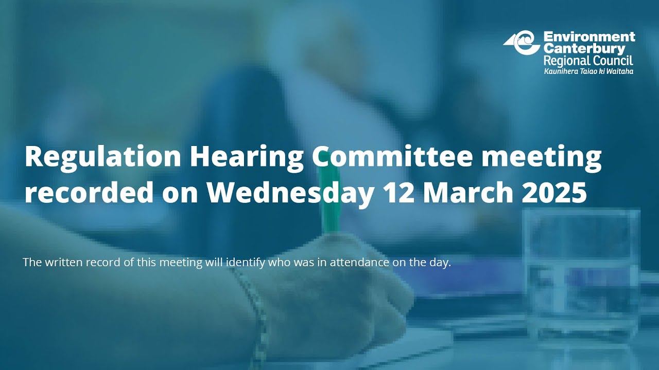 regulatory hearing streaming